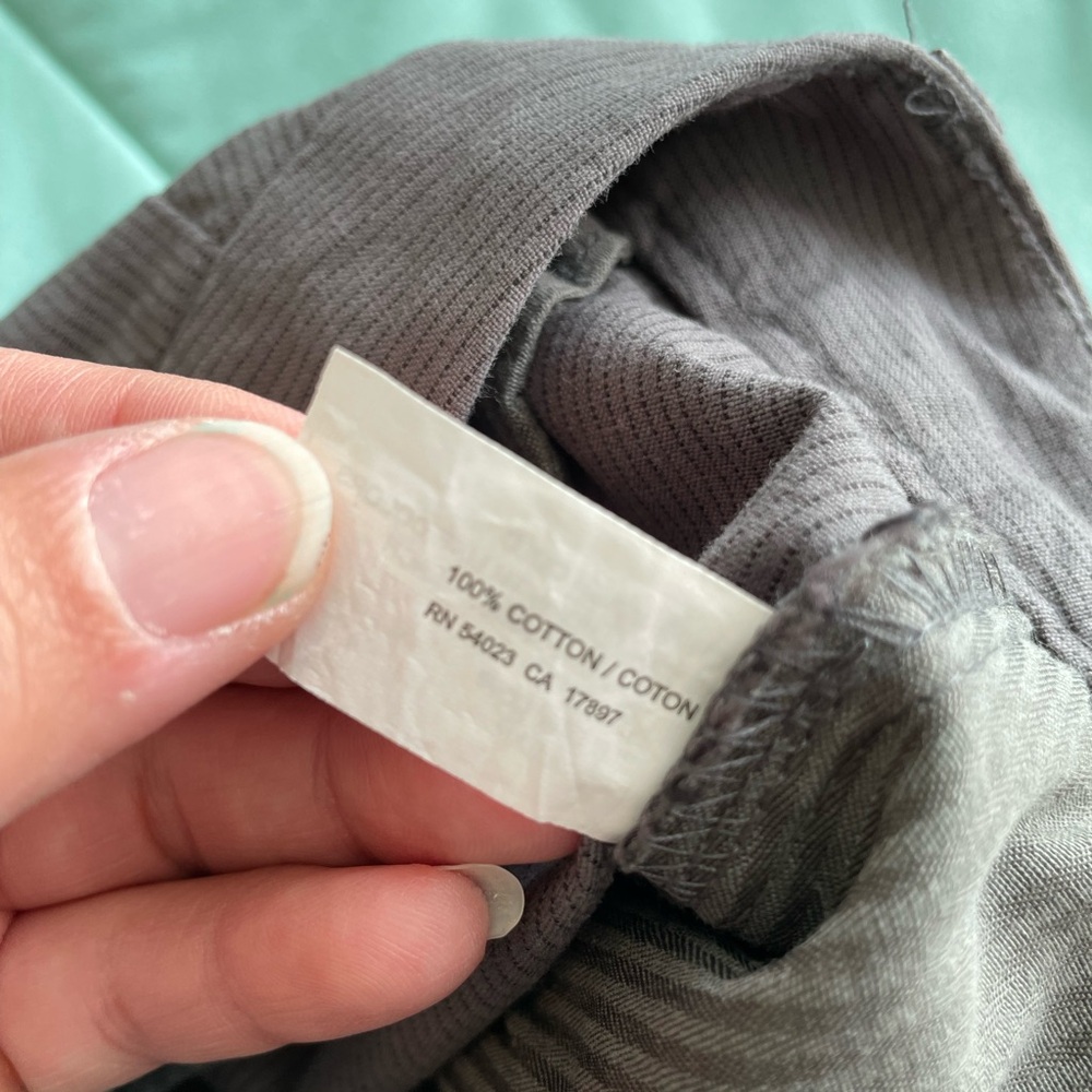 Gap Gray Versatile Full-Length Pants - image 5